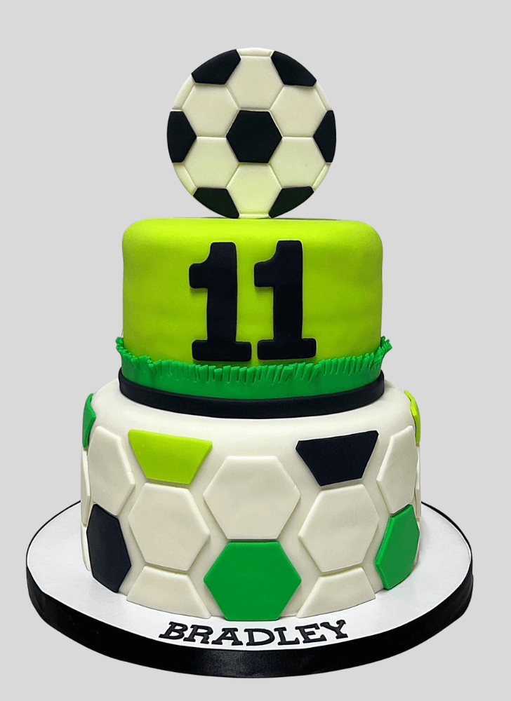 Cute Soccer Cake