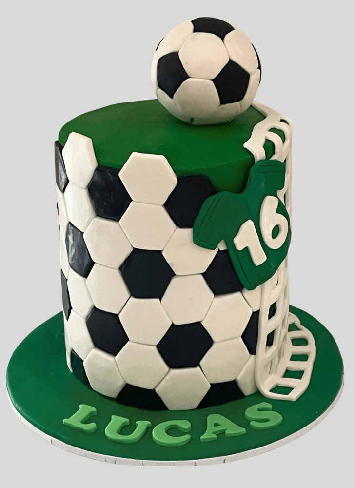 Divine Soccer Cake