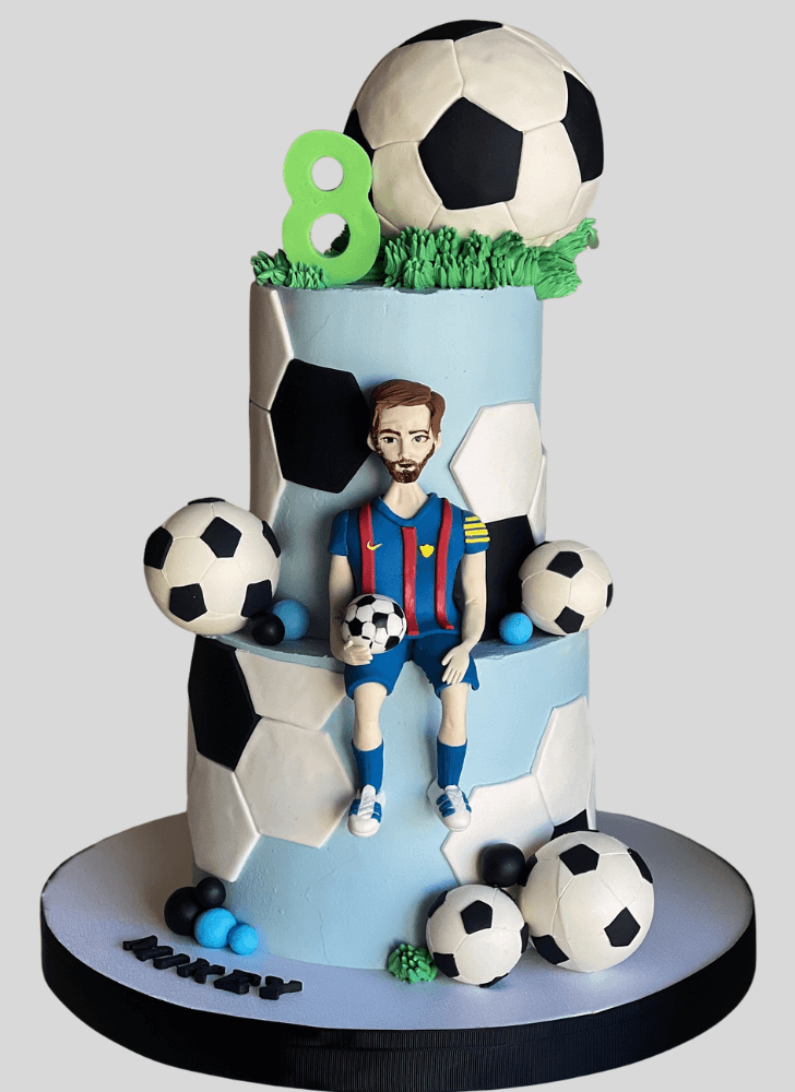 Fascinating Soccer Cake