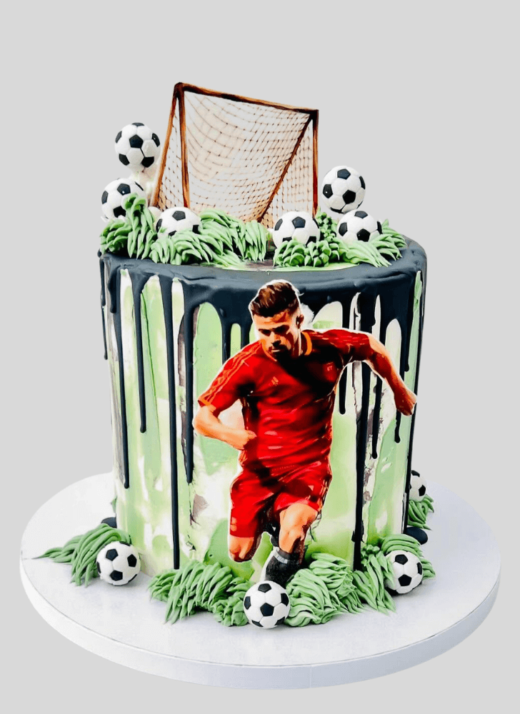 Handsome Soccer Cake