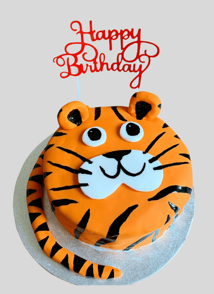 Angelic Tiger Cake
