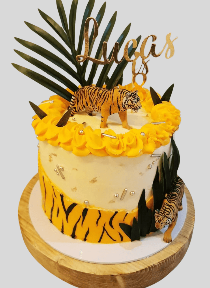 Captivating Tiger Cake