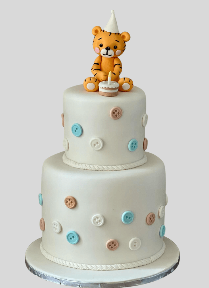 Charming Tiger Cake