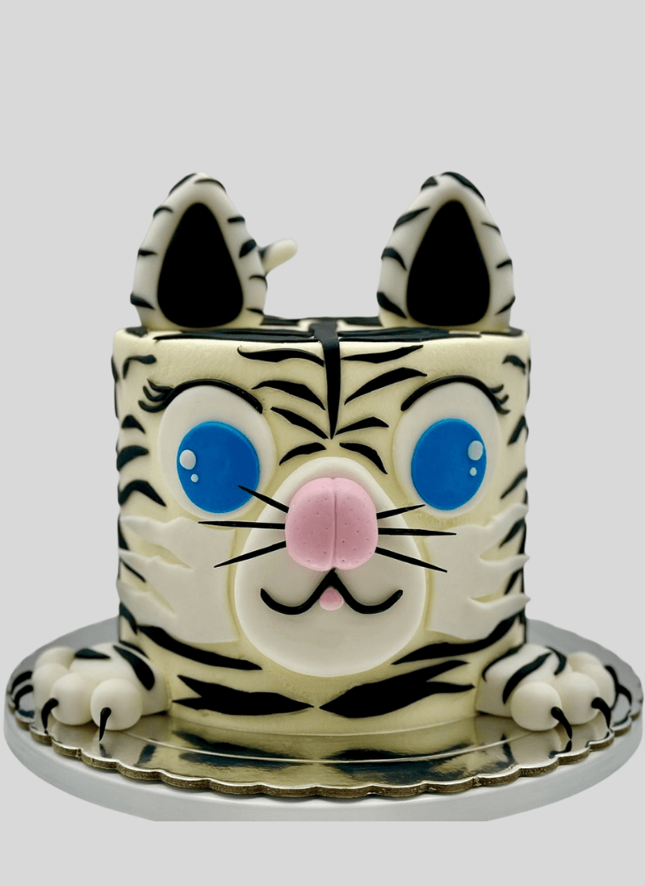 Classy Tiger Cake
