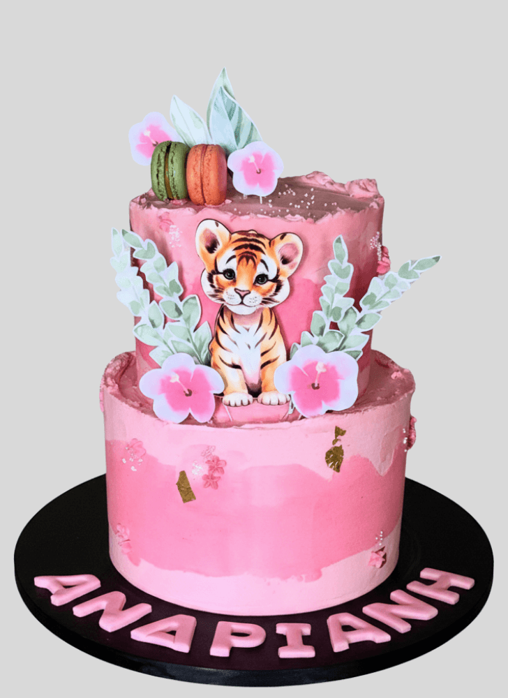 Fascinating Tiger Cake