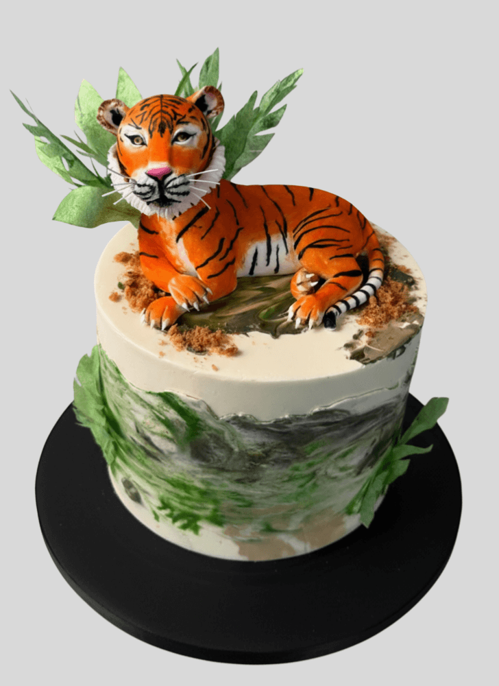 Fetching Tiger Cake