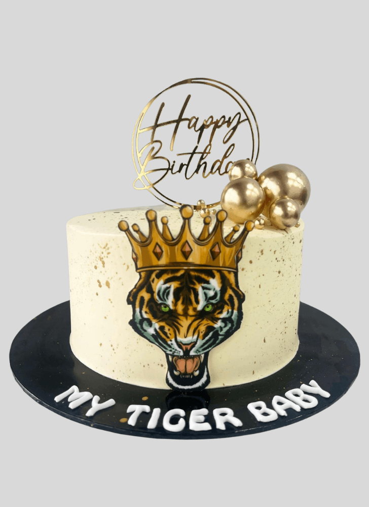 Gorgeous Tiger Cake