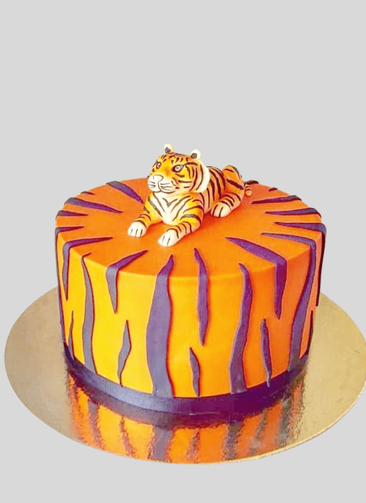 Mesmeric Tiger Cake