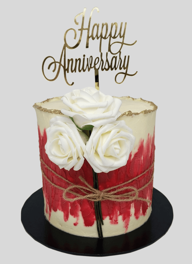 Pretty Vanilla Cake
