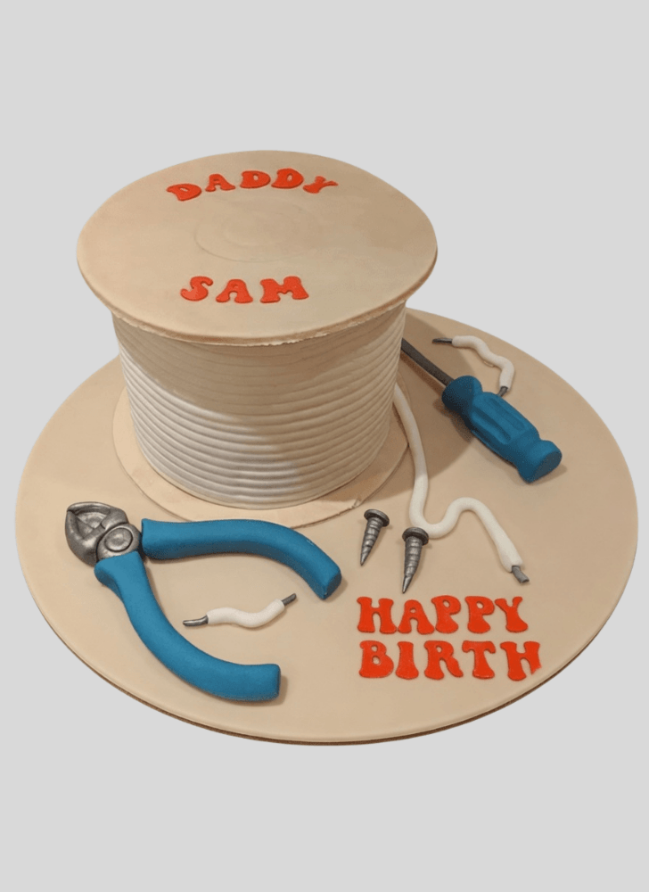Angelic Cable Cake