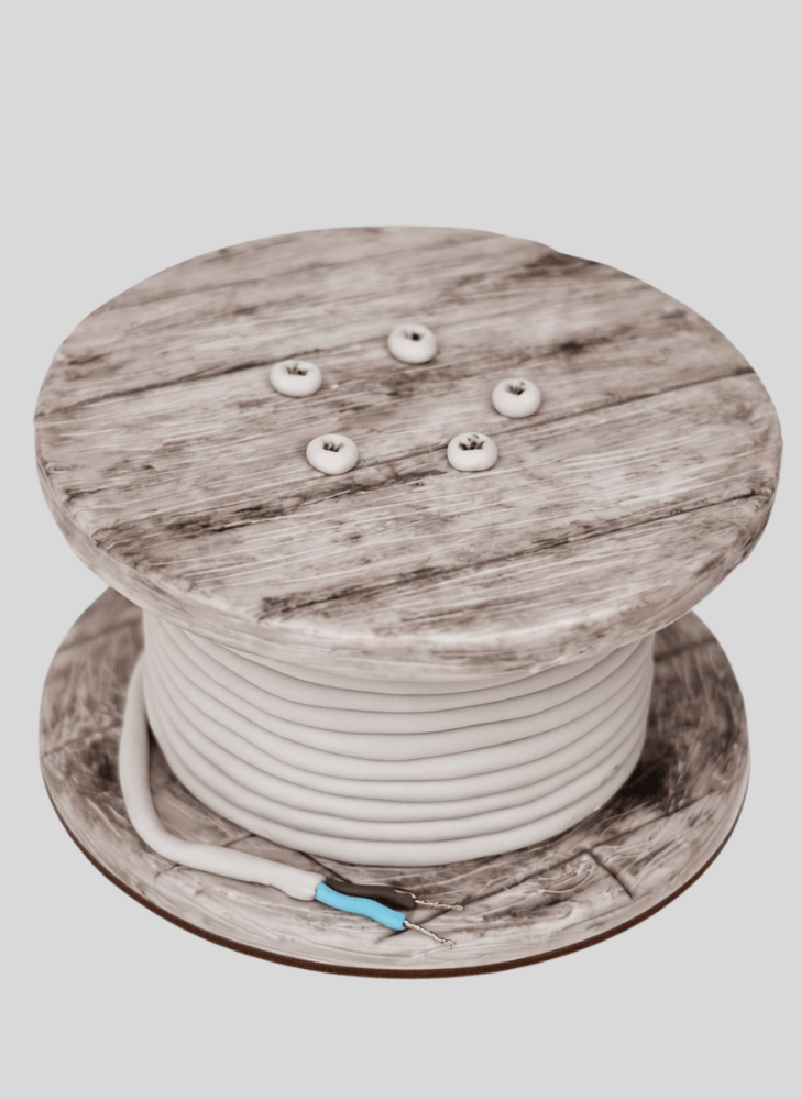 Appealing Cable Cake