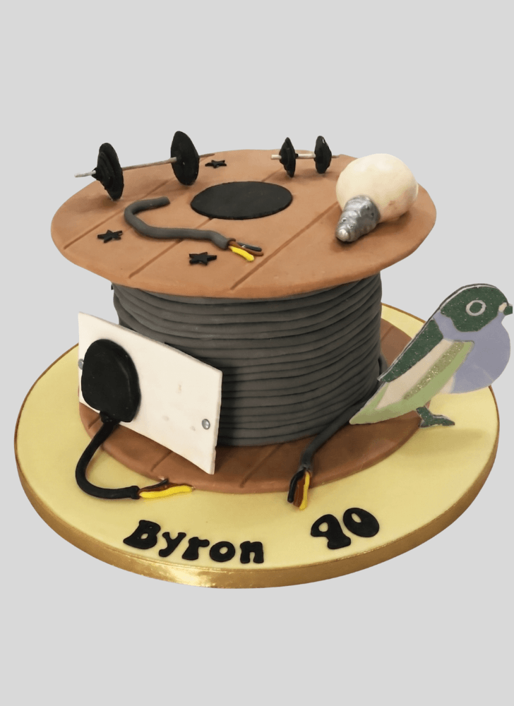 Classy Cable Cake
