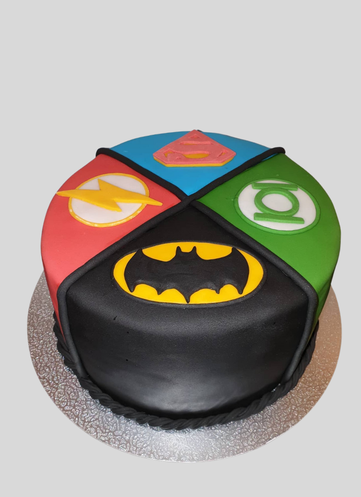 Ravishing Justice League Cake