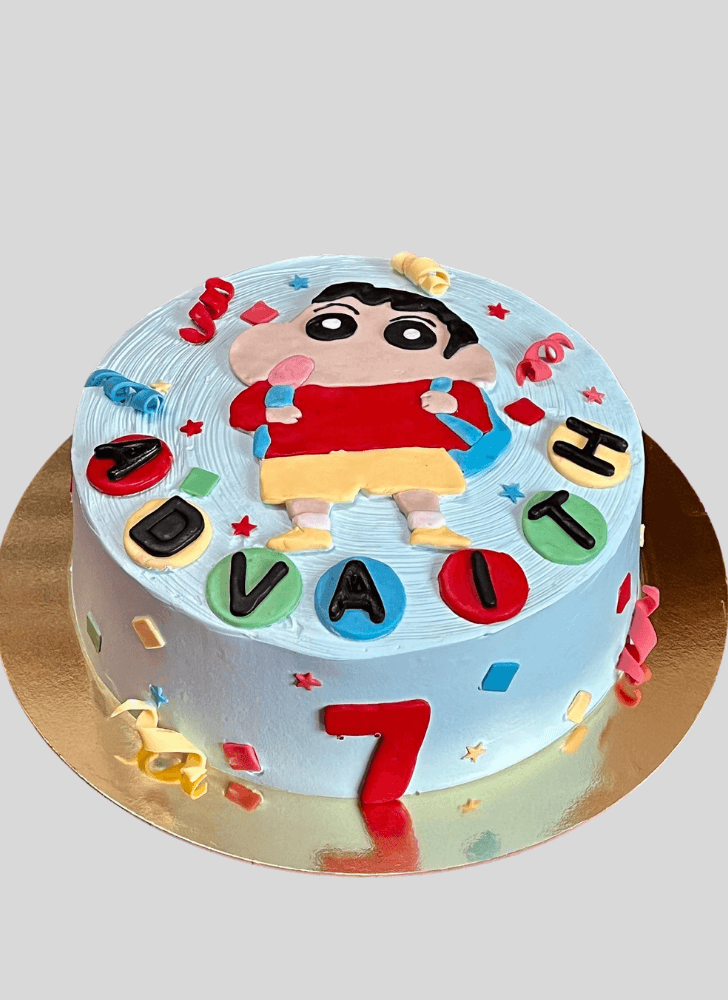 Appealing Shinchan Cake