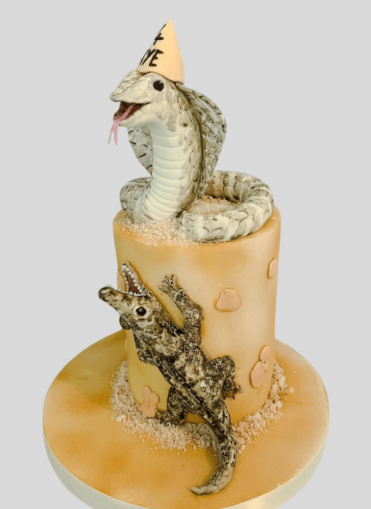 Charming Cobra Cake