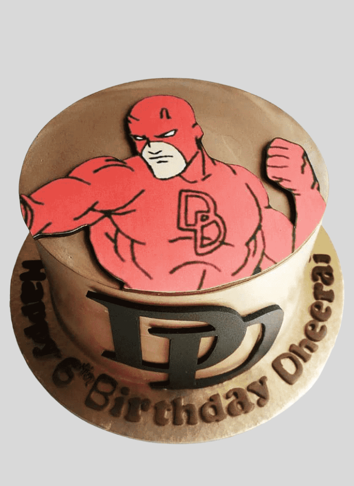 Adorable Daredevil Cake