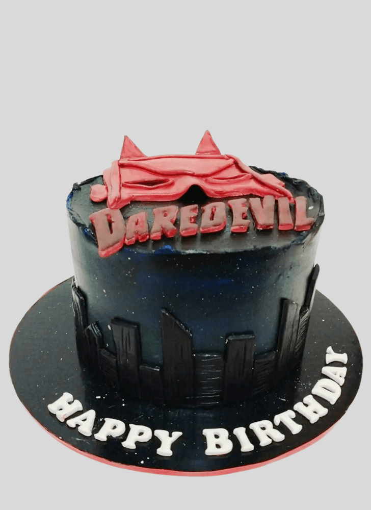 Beauteous Daredevil Cake