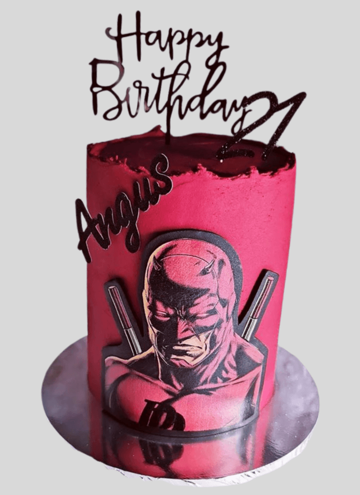 Bewitching Daredevil Cake