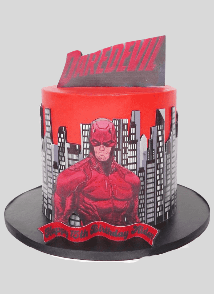 Delightful Daredevil Cake