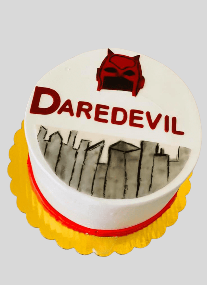 Divine Daredevil Cake