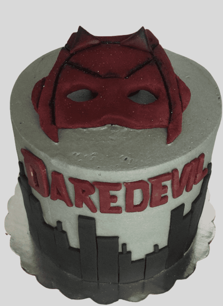 Elegant Daredevil Cake