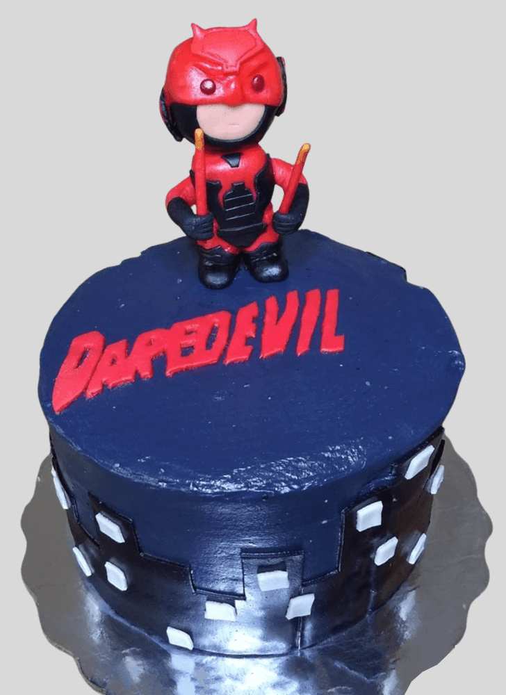 Enticing Daredevil Cake