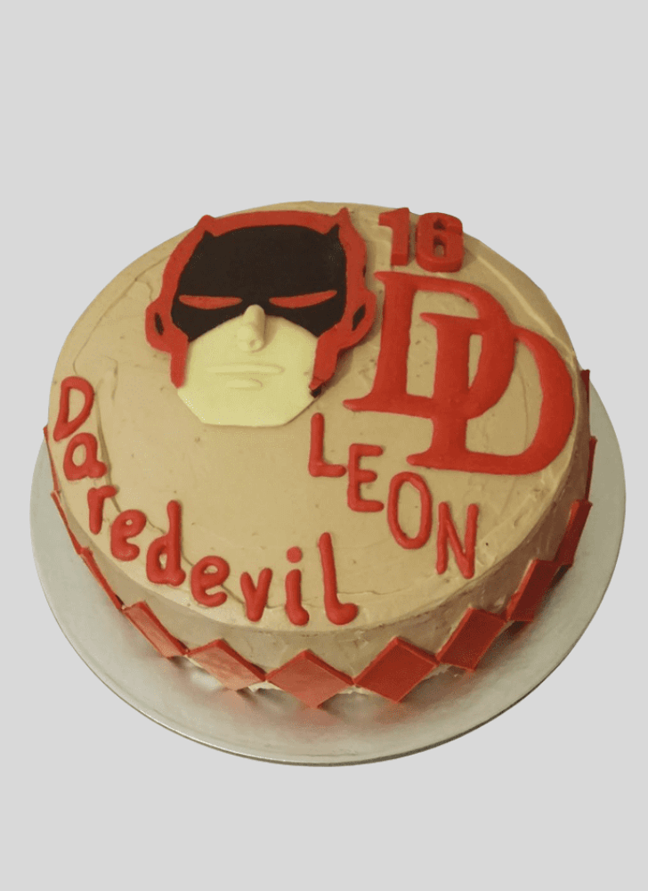 Excellent Daredevil Cake