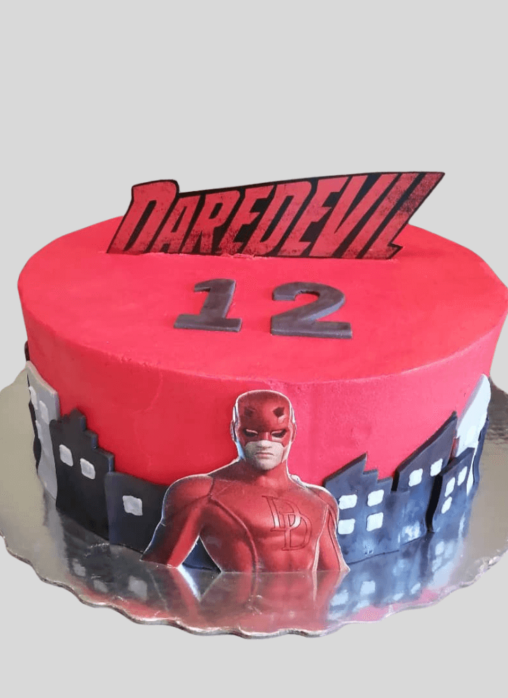 Ravishing Daredevil Cake