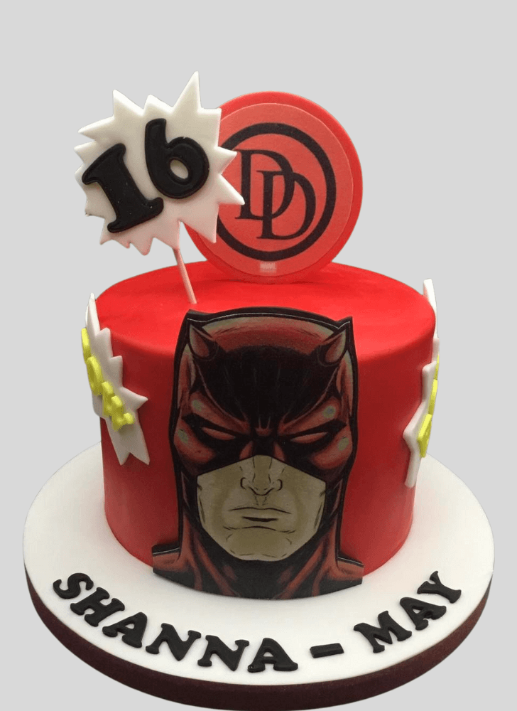 Wonderful Daredevil Cake Design