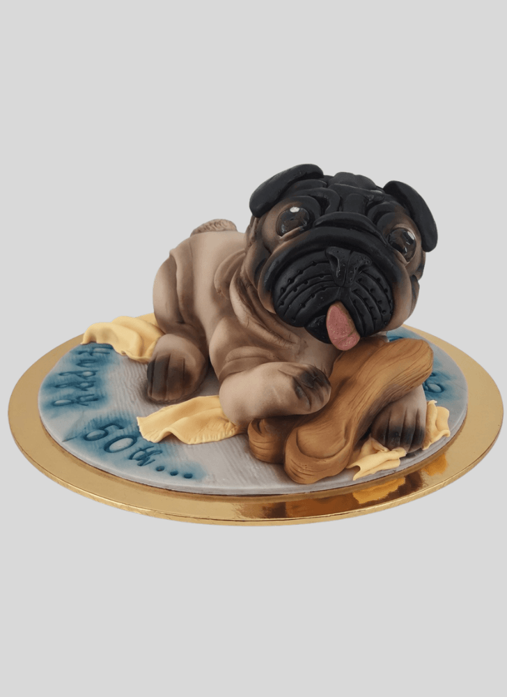 Angelic Dog Cake