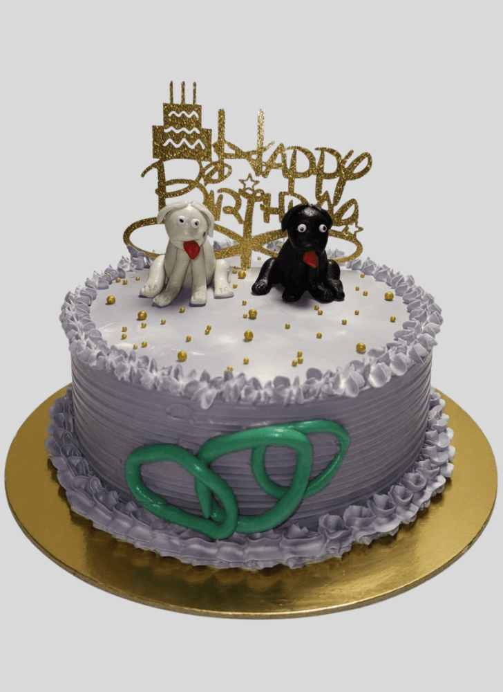 Exquisite Dog Cake