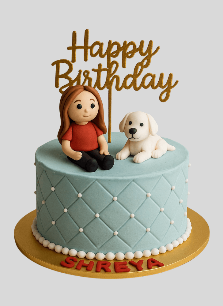 Pleasing Dog Cake