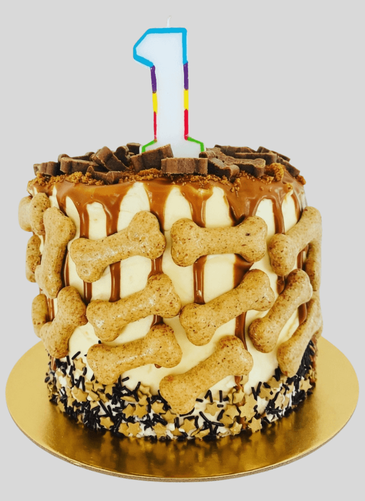 Pretty Dog Cake