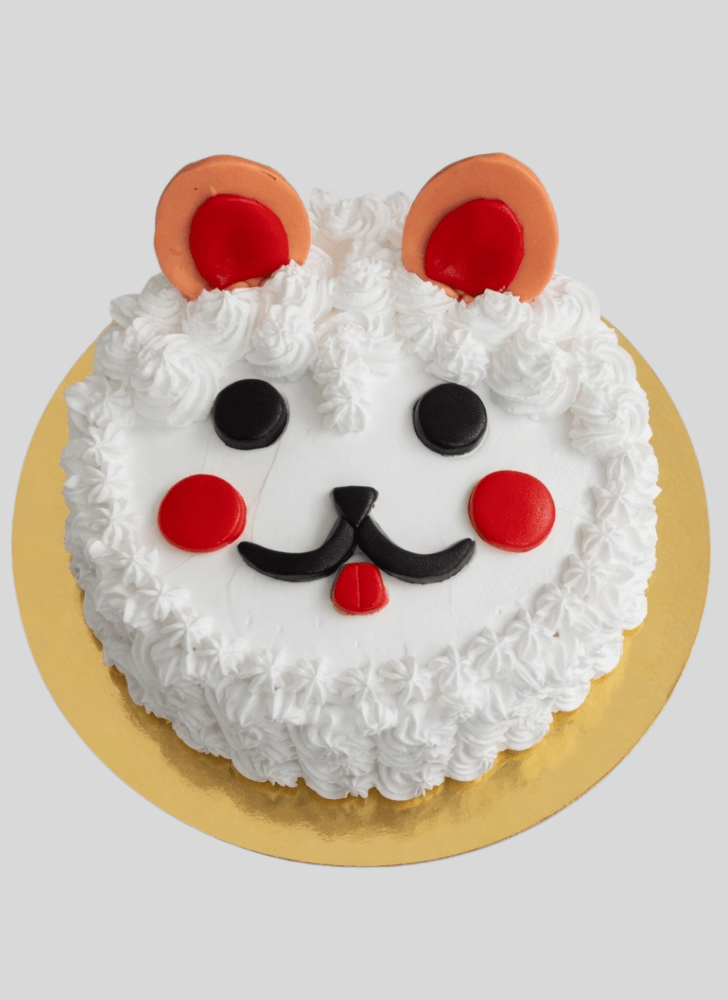 Shapely Dog Cake