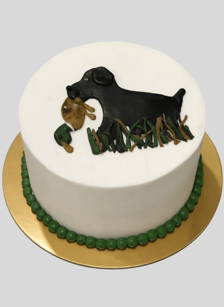 Cute Duck Hunt Cake
