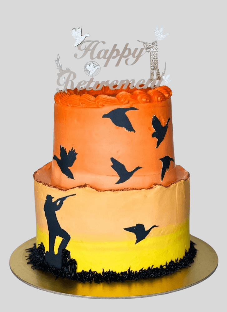 Enthralling Duck Hunt Cake