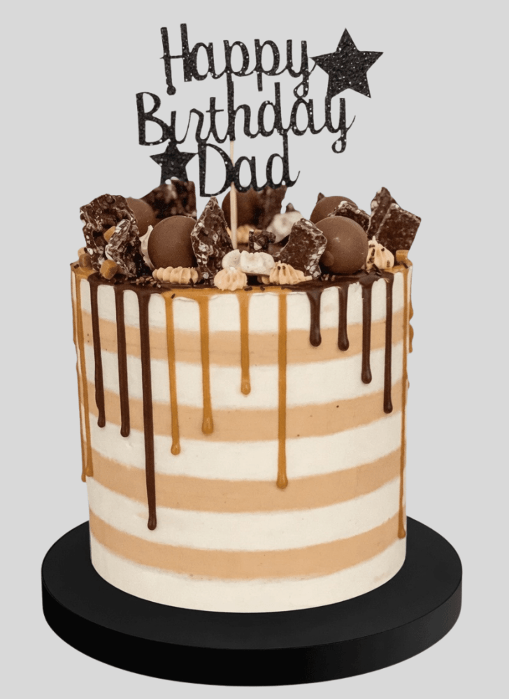 Appealing Father Cake