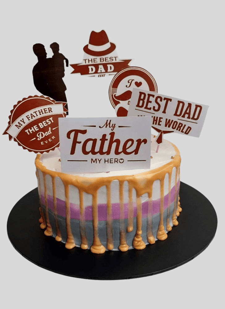 Magnetic Father Cake