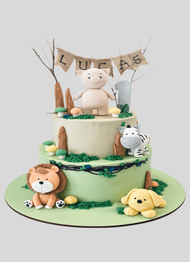 Delicate Fondant Cake