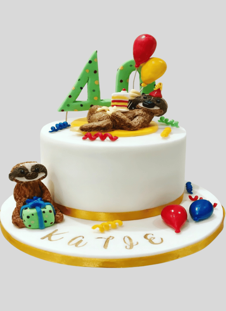 Exquisite Fondant Cake