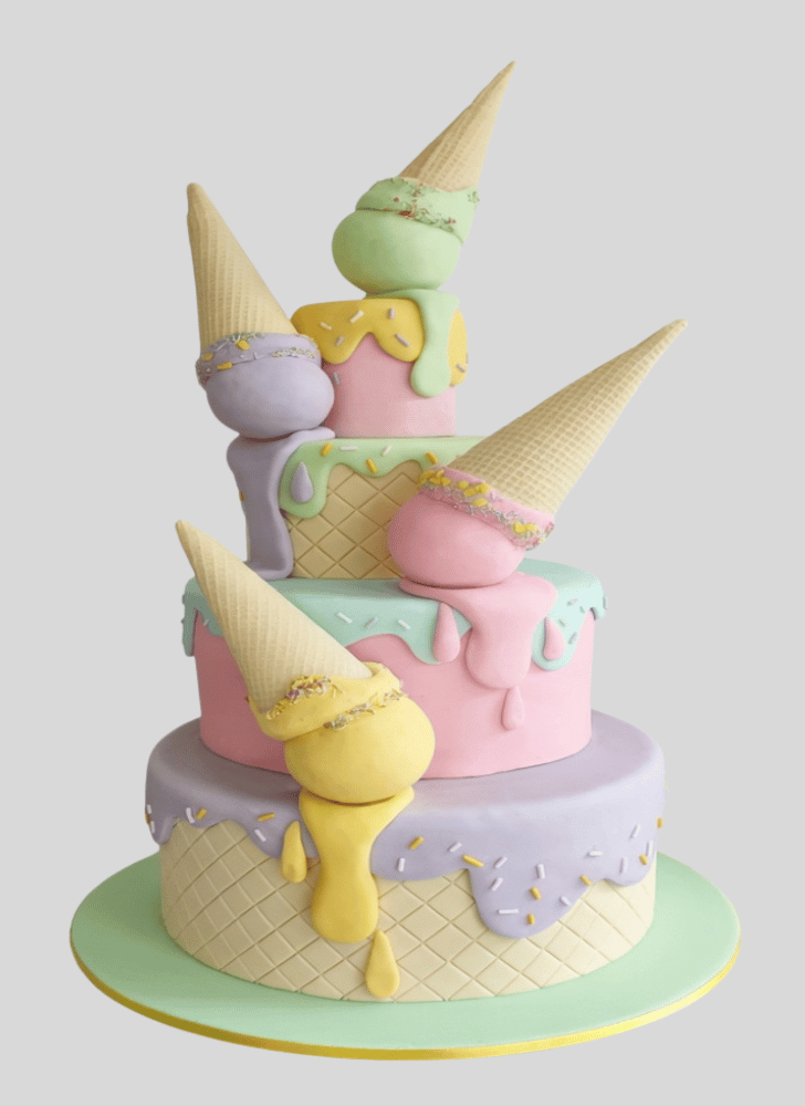 Ravishing Fondant Cake