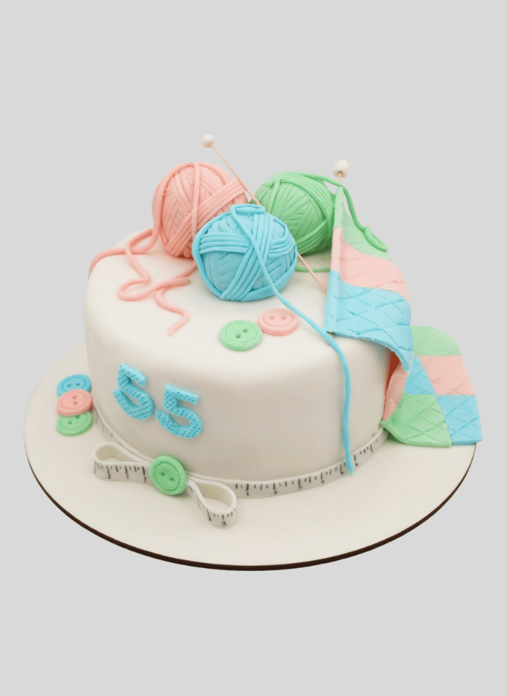 Refined Fondant Cake