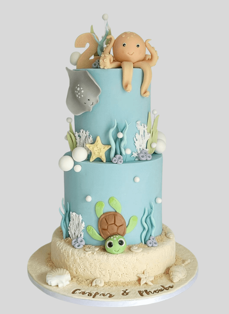Splendid Fondant Cake