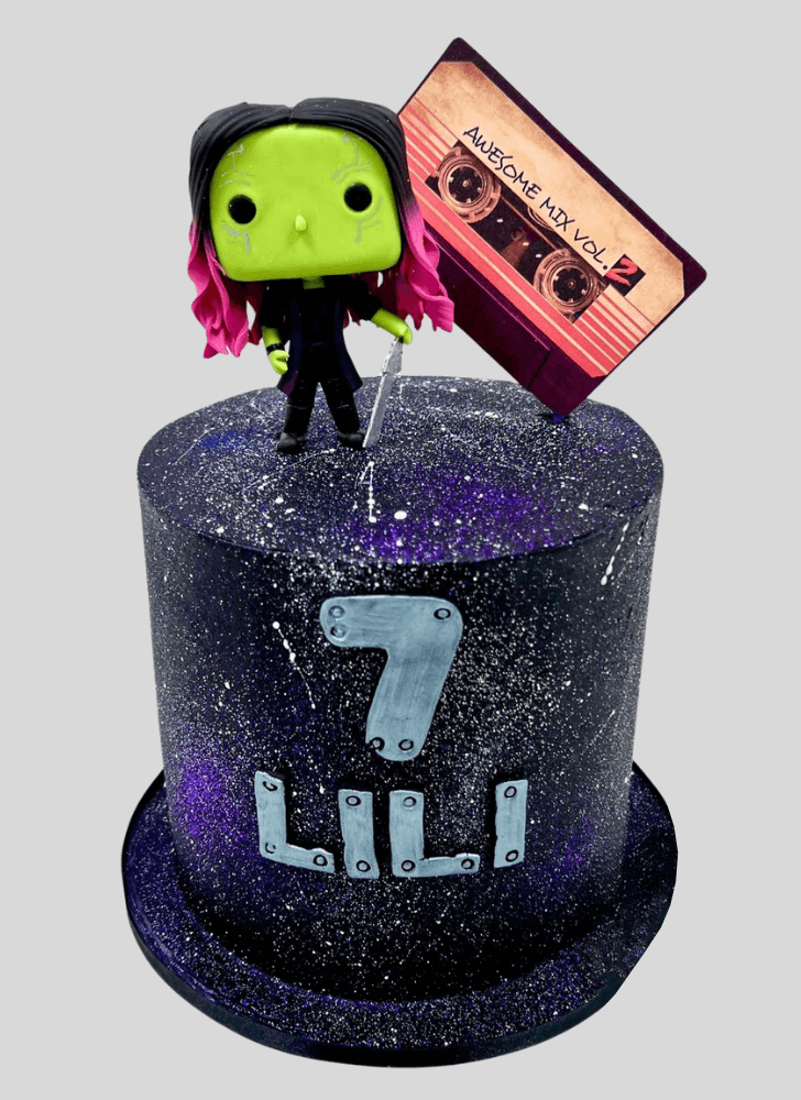 Alluring Gamora Cake