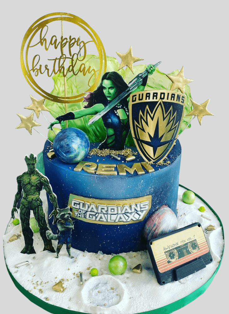 Angelic Gamora Cake
