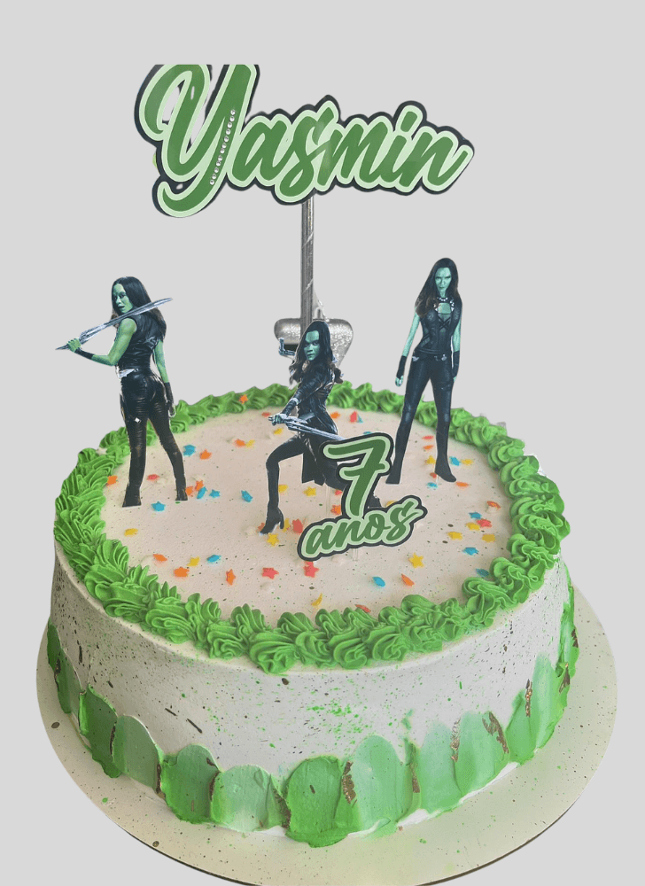Appealing Gamora Cake