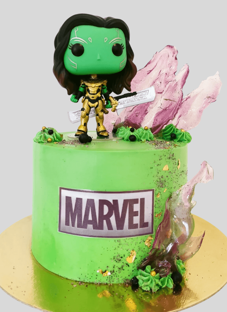 Bewitching Gamora Cake