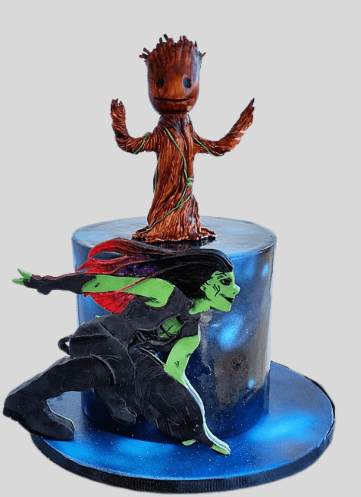 Cute Gamora Cake
