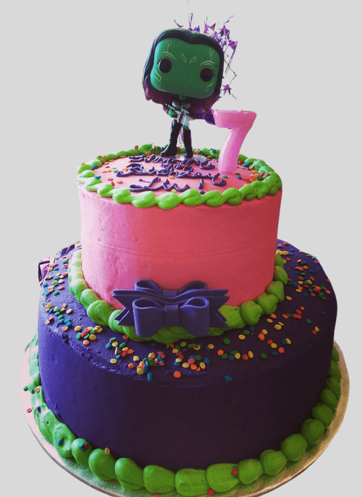 Delicate Gamora Cake