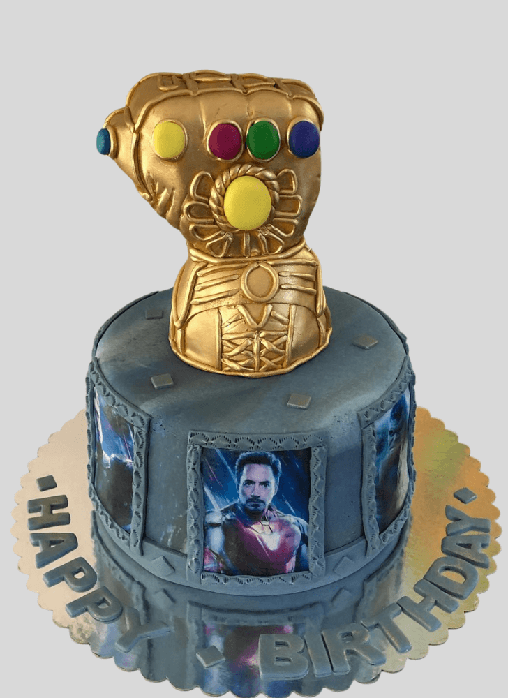 Classy Infinity Gauntlet Cake